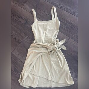 Wilfred Mini Wrap Dress